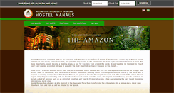 Desktop Screenshot of hostelmanaus.com